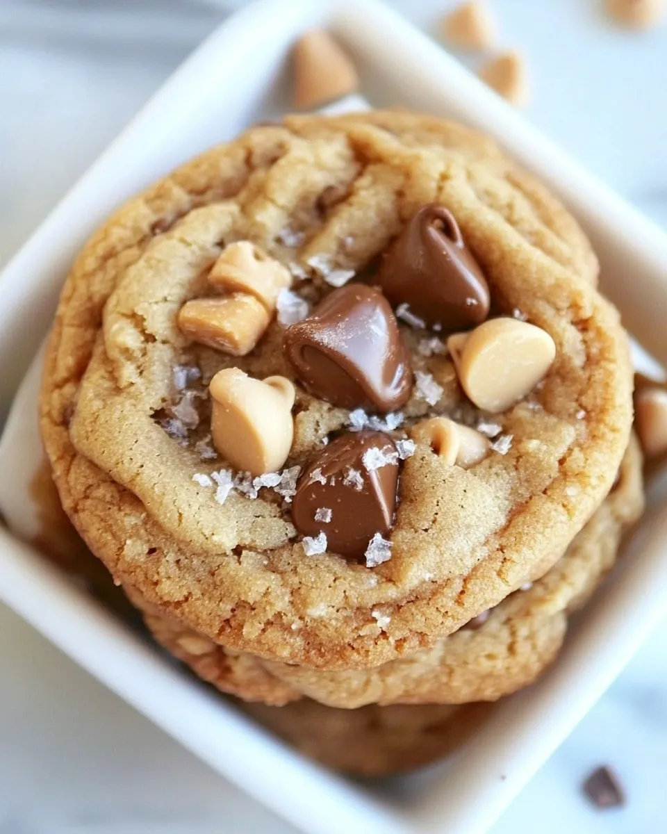 Classic Butterscotch, Toffee, Chocolate Chip Cookies image
