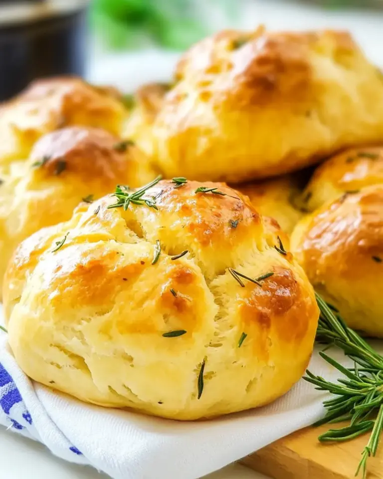 Homemade Buttery Herb Yeast Rolls photo