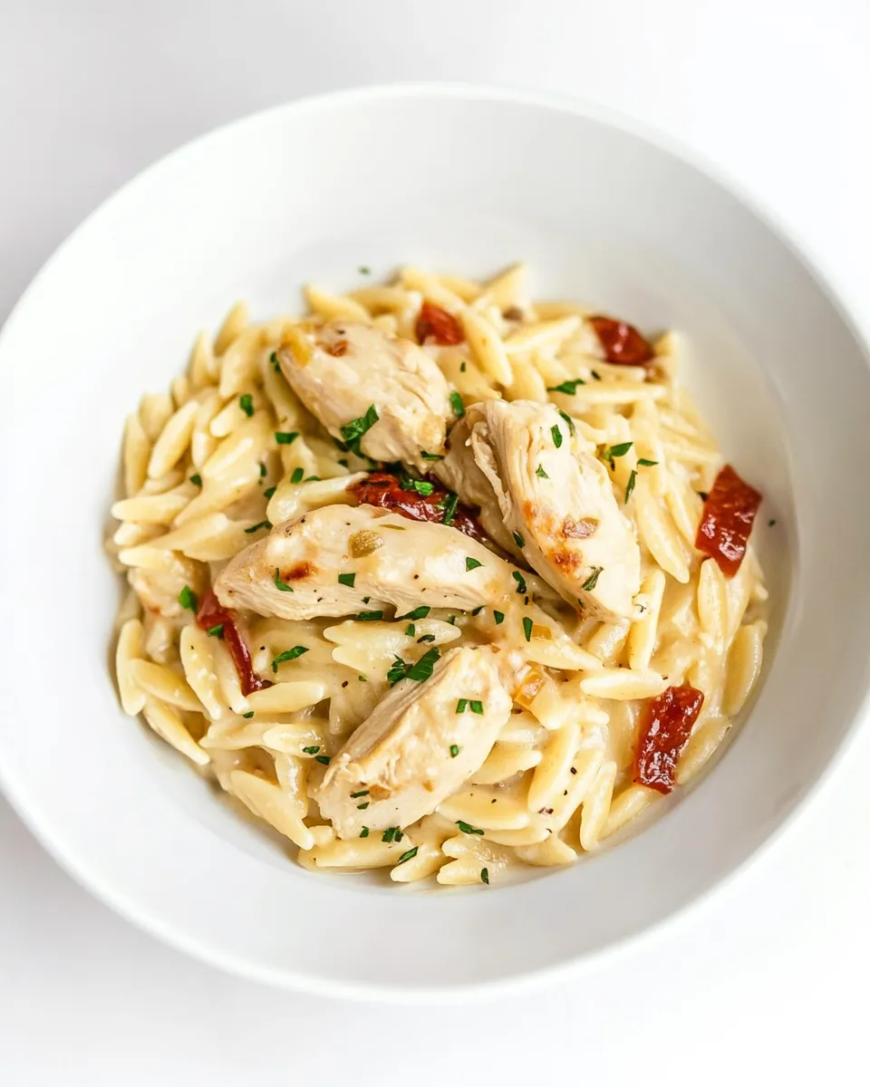 Homemade Cajun Chicken Orzo photo