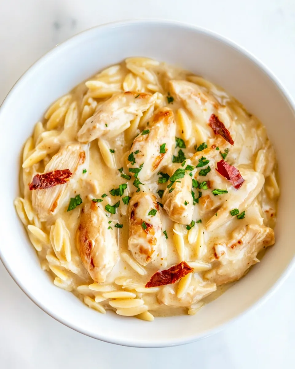 Easy Cajun Chicken Orzo recipe photo