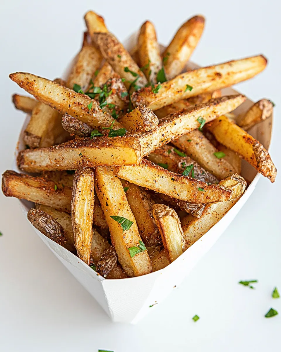 Delicious Cajun Fries (French Fry Seasoning Recipe) shot