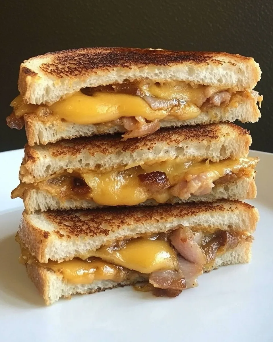 Delicious Cajun Grilled Cheese shot