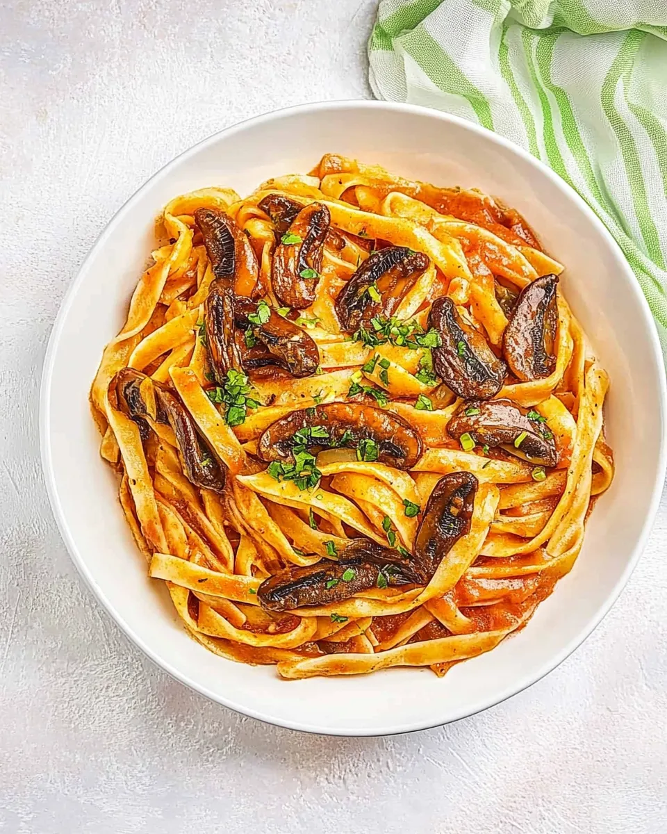 Quick Cajun Oyster Mushroom Pasta recipe photo