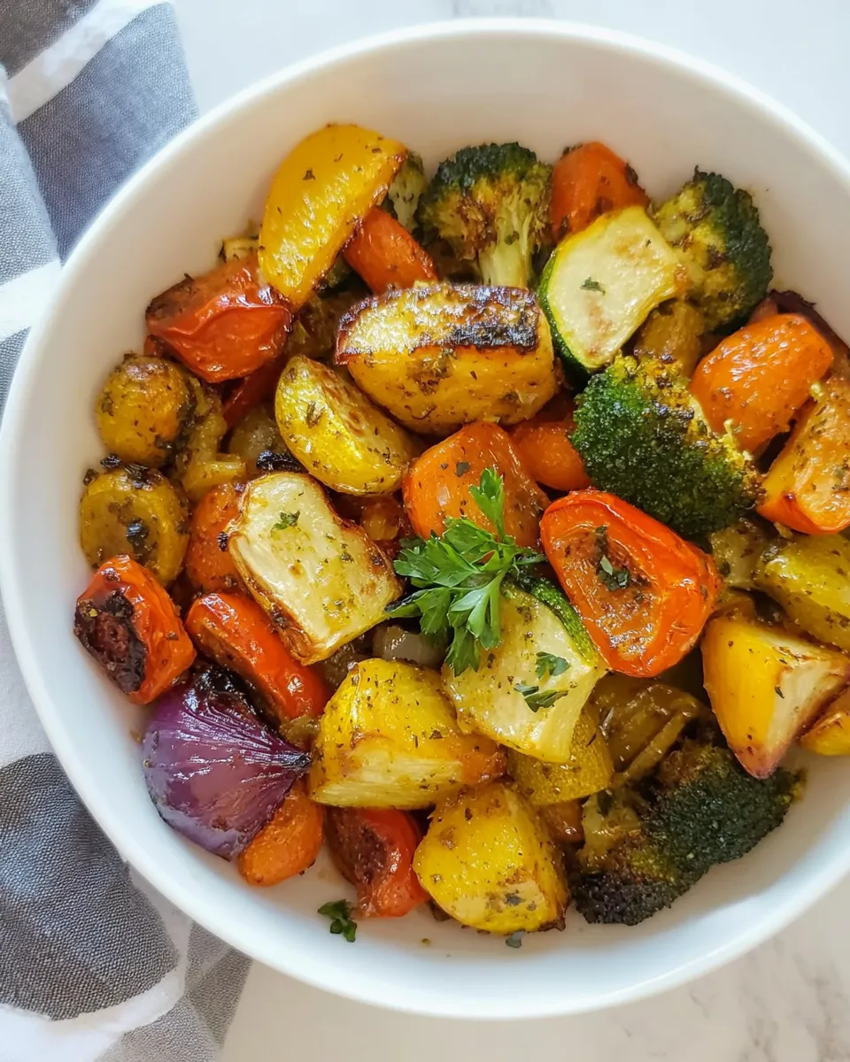 Delicious Cajun Roasted Veggies image