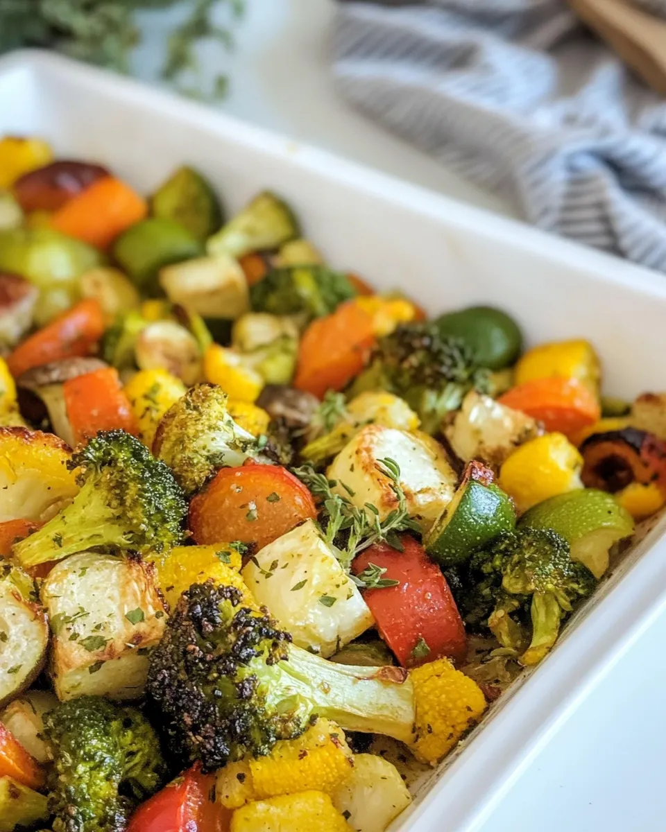 Easy Cajun Roasted Veggies recipe photo
