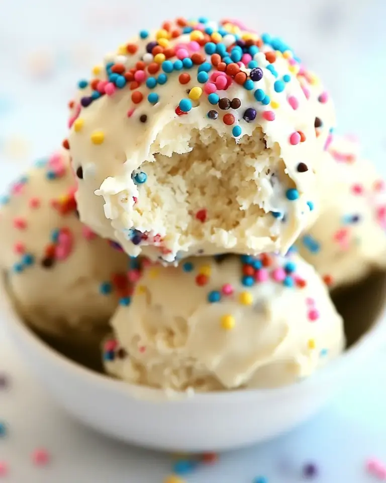 Homemade Cake Batter Truffles photo