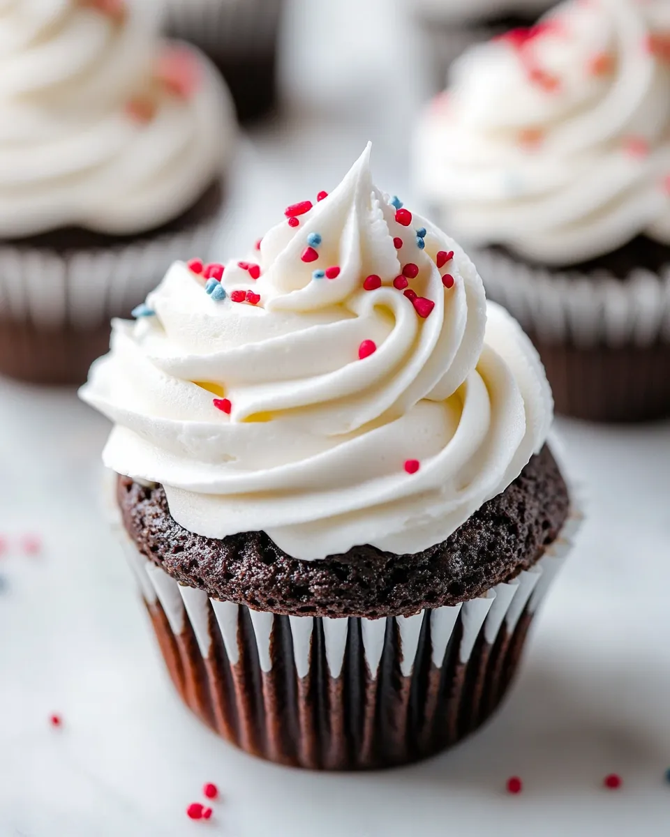 Delicious Cake Mix Cupcakes image