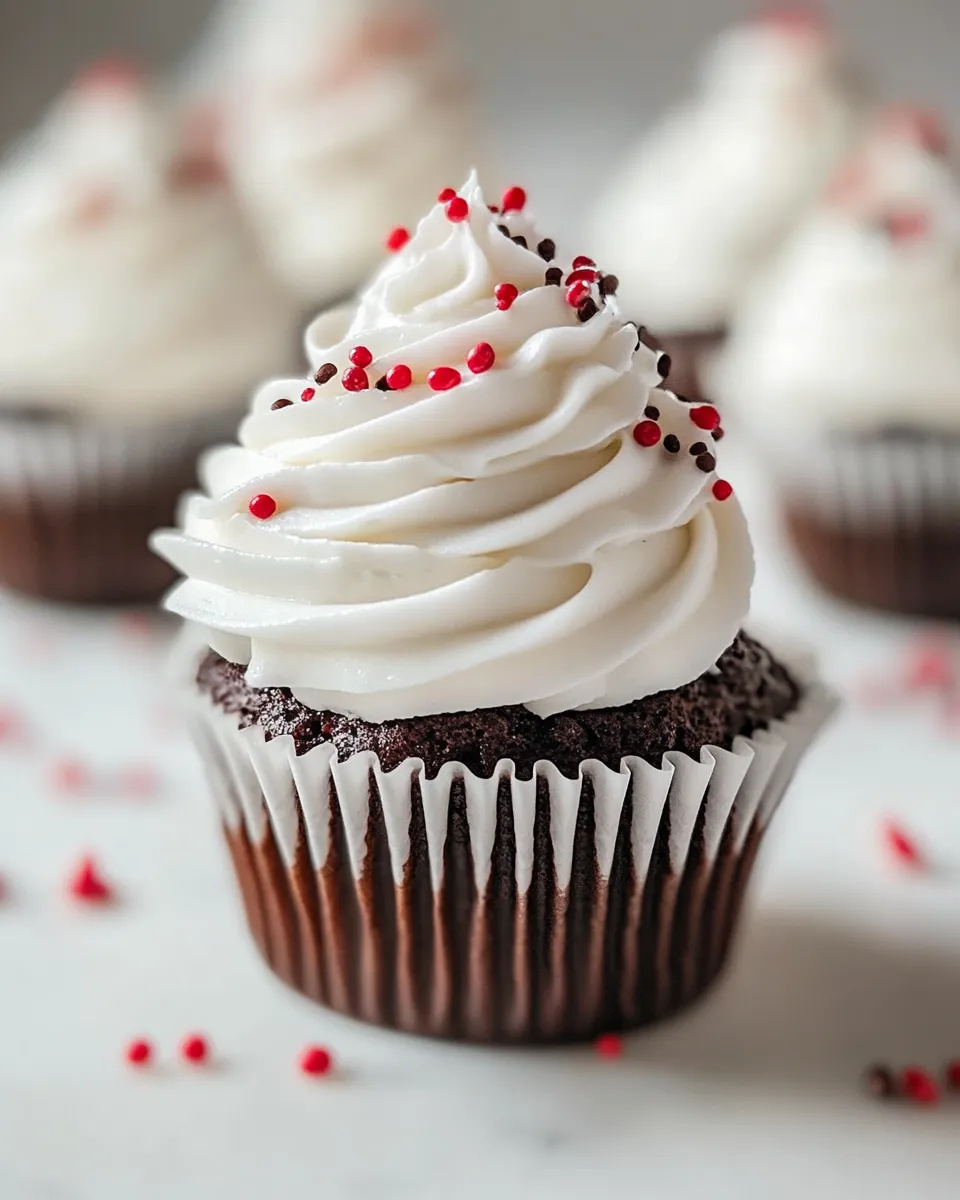 Quick Cake Mix Cupcakes shot