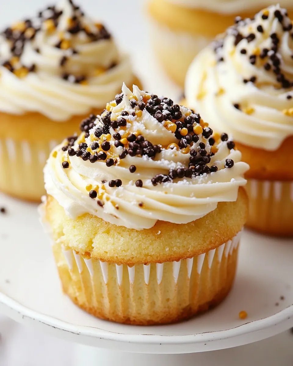 Delicious Cannoli Cupcakes shot