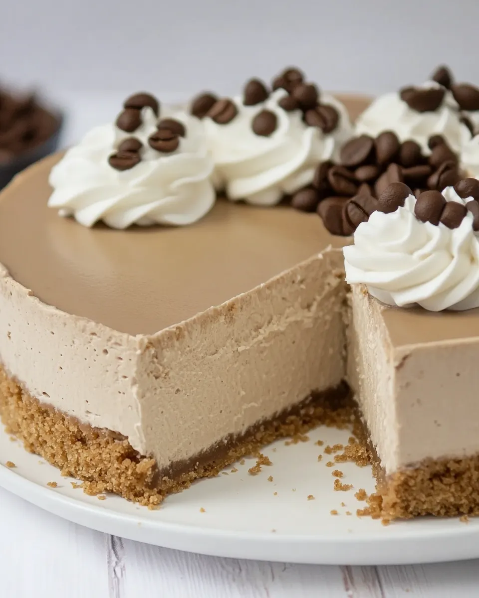 Delicious Cappuccino Cheesecake shot