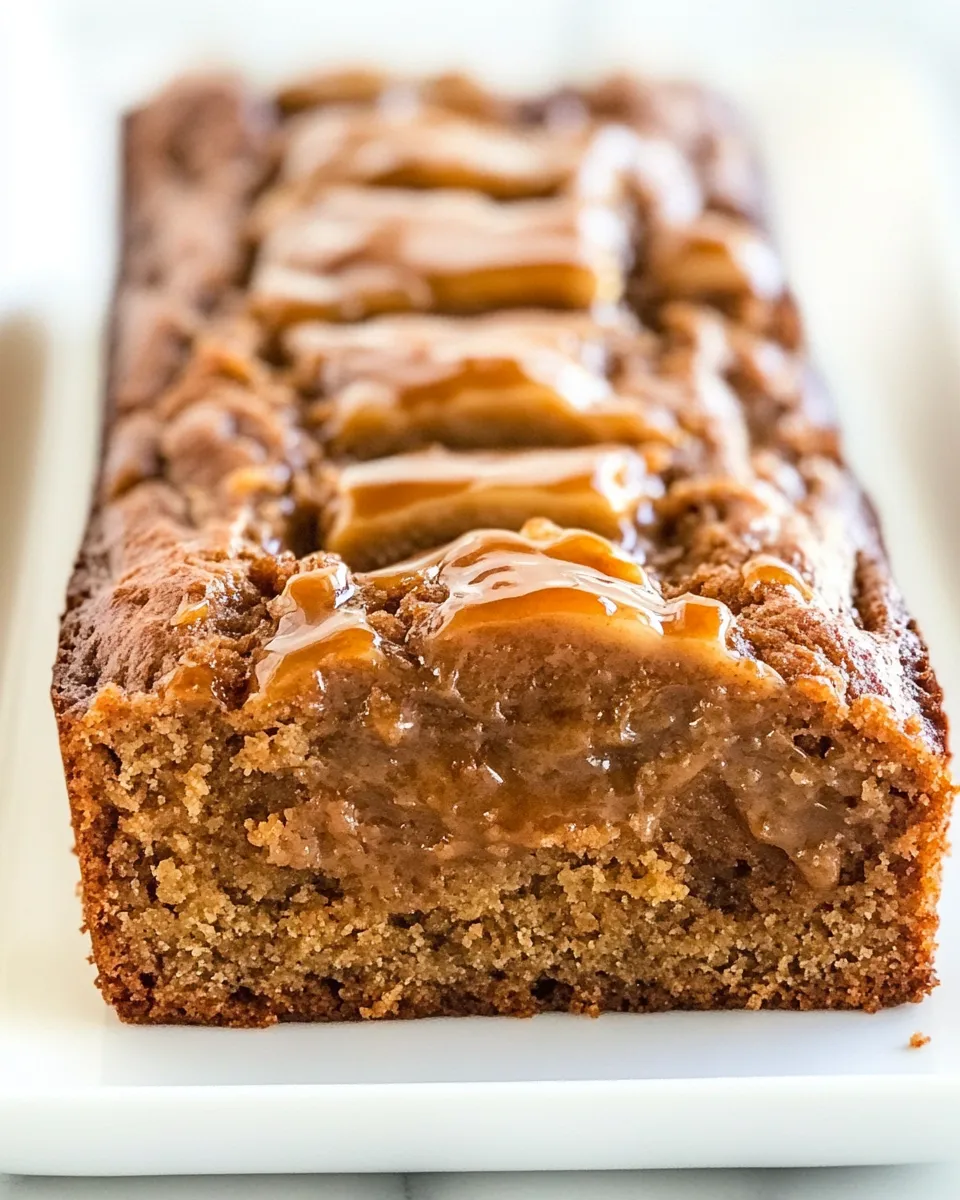 Delicious Caramel Macchiato Banana Bread image