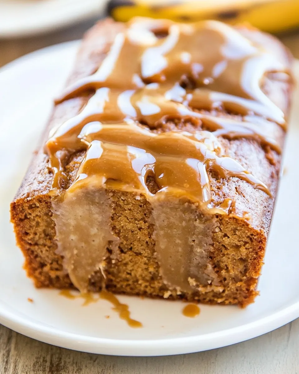Easy Caramel Macchiato Banana Bread recipe photo