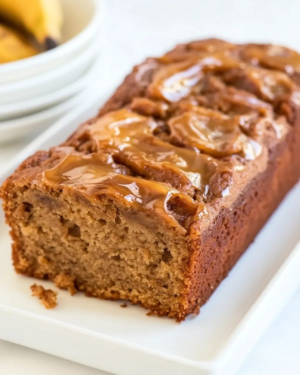 Perfect Caramel Macchiato Banana Bread dish photo