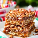 Homemade Caramel Magic Cookies Bars photo