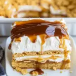 Homemade Caramel Ritz Cracker Icebox Dessert photo