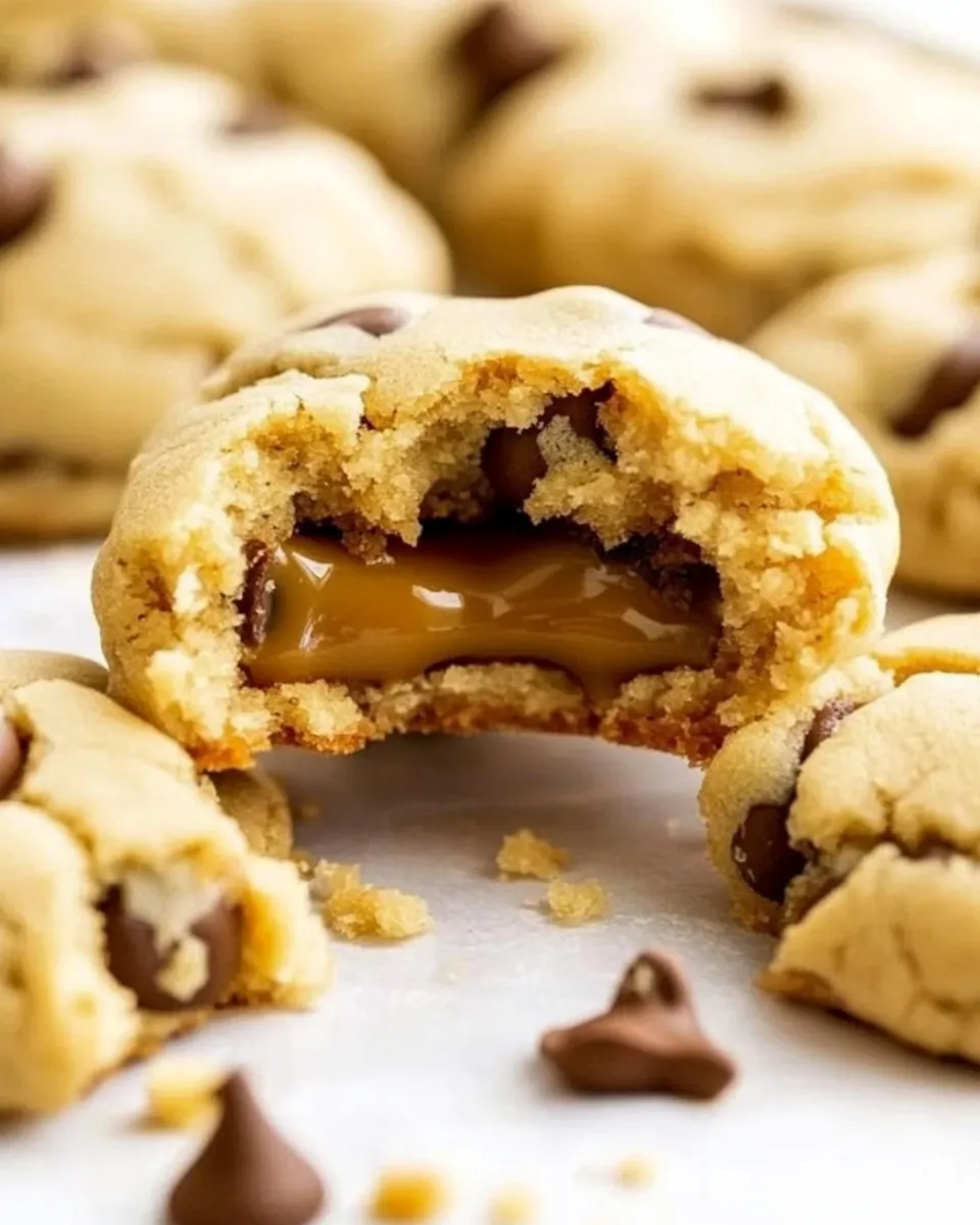 Classic Caramel Stuffed Cookies image