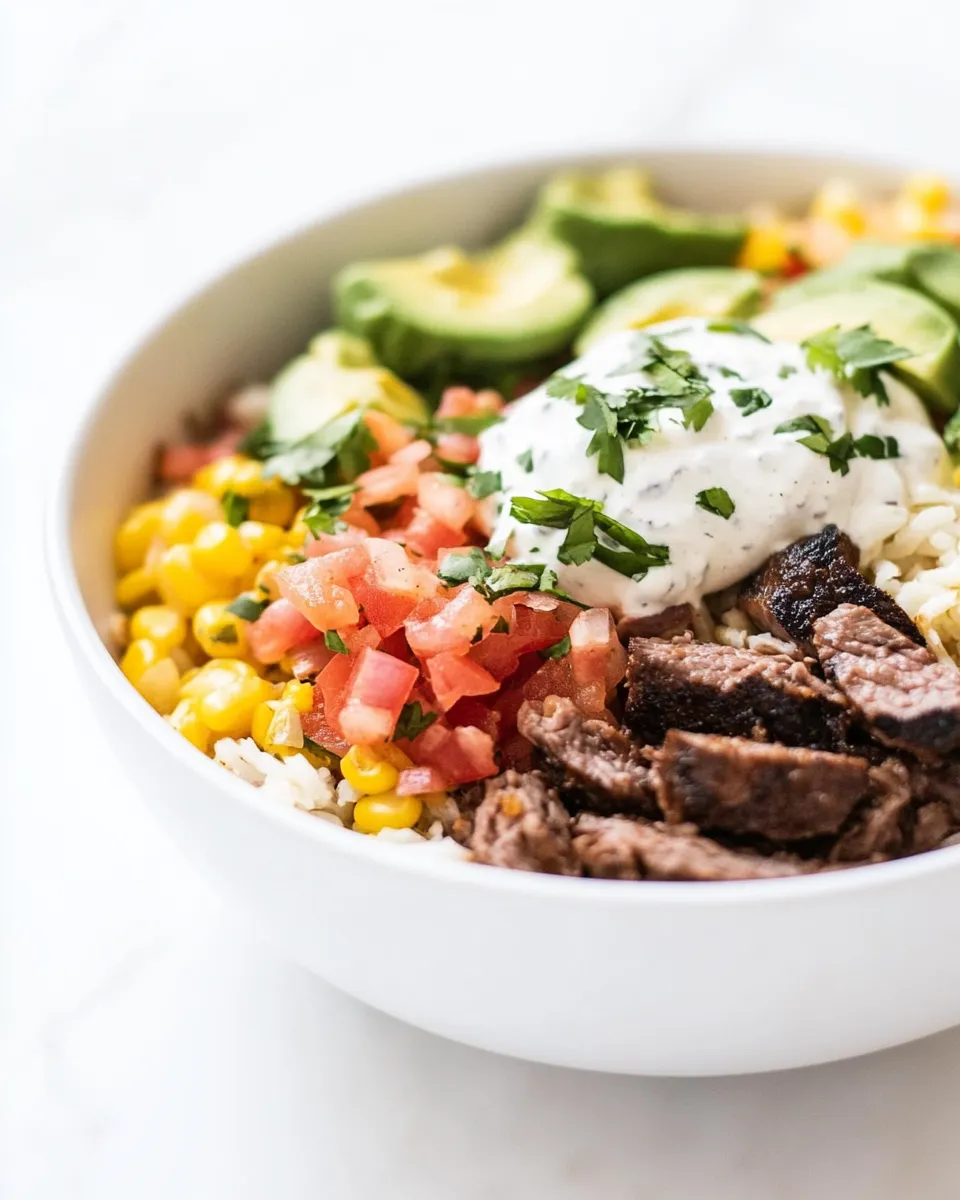 Classic Carne Asada Burrito Bowls image