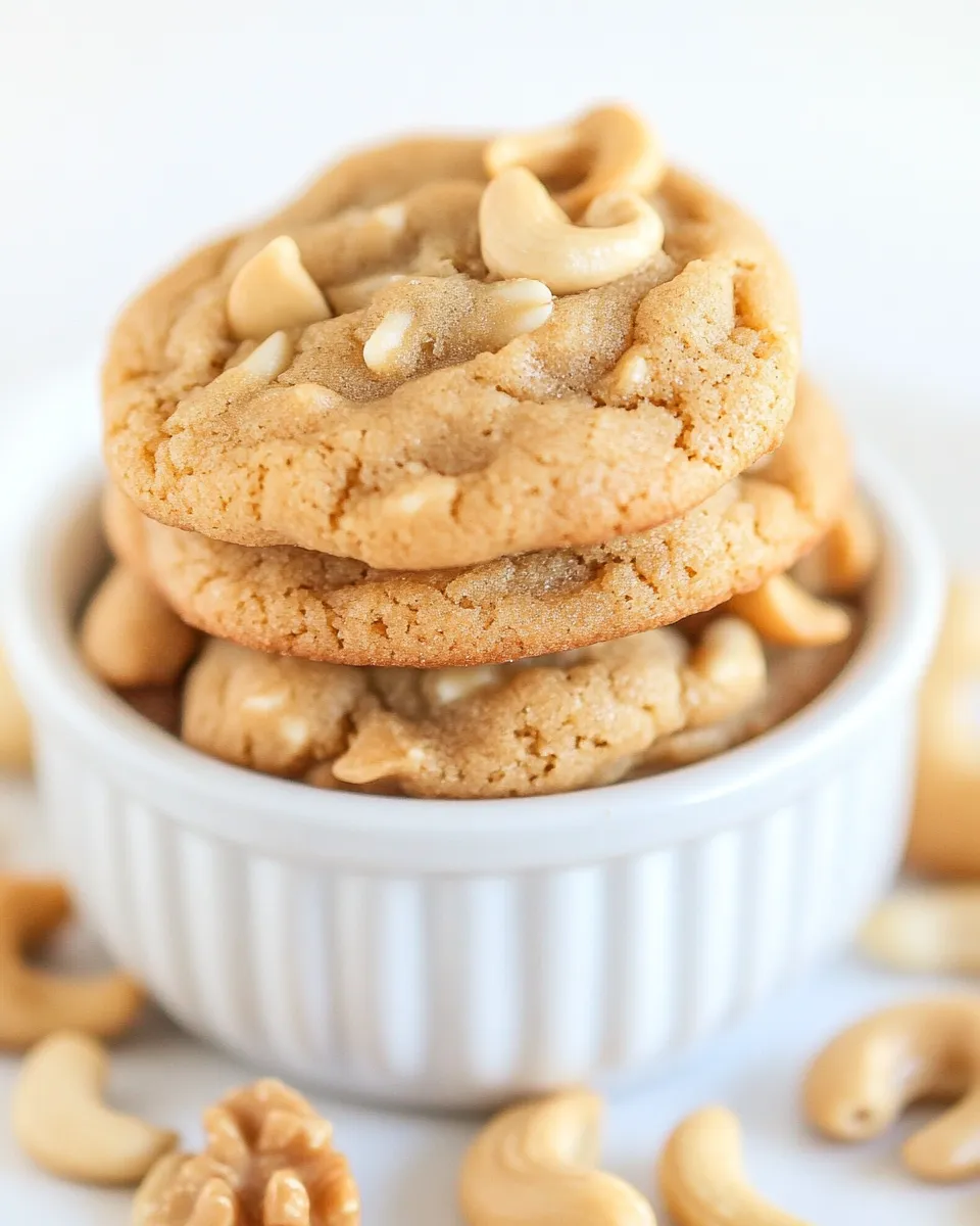 Delicious Cashew Butterscotch Pudding Cookies image