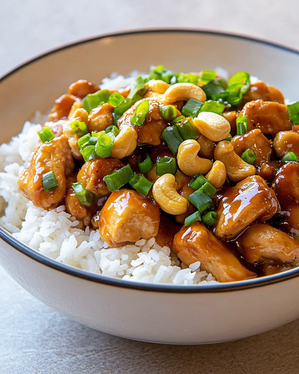 Classic Cashew Chicken image