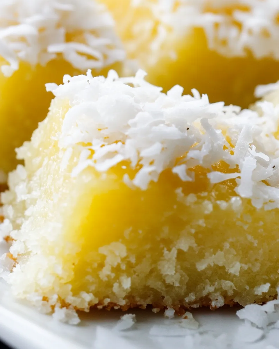 Easy Cassava Cake with Shredded Coconut recipe photo