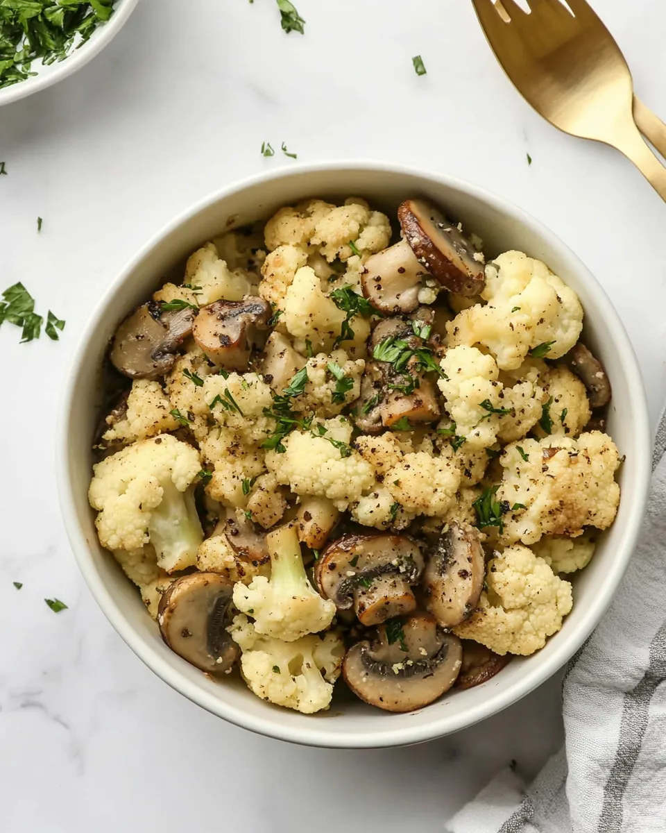 Classic Cauliflower-Mushroom Recipe image