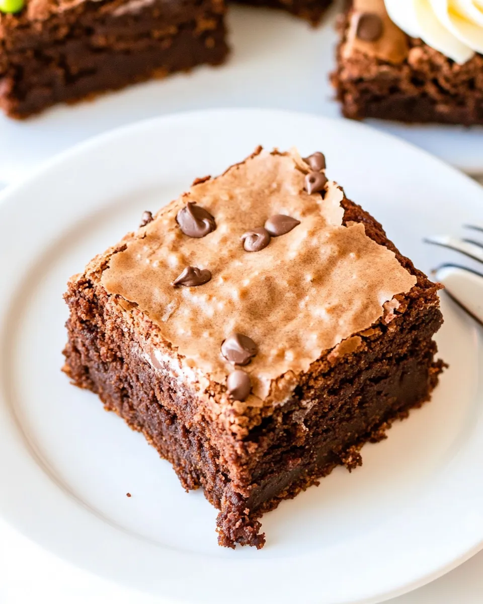 Homemade Celebration Brownies photo