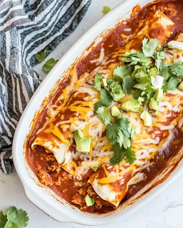 Homemade Cheese Enchiladas photo