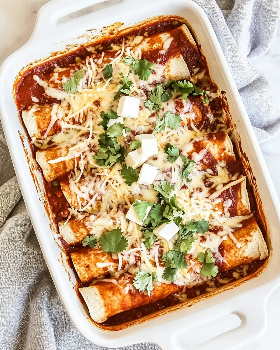 Easy Cheese Enchiladas recipe photo