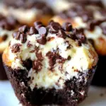 Homemade Cheesecake Chocolate Chip Muffins photo
