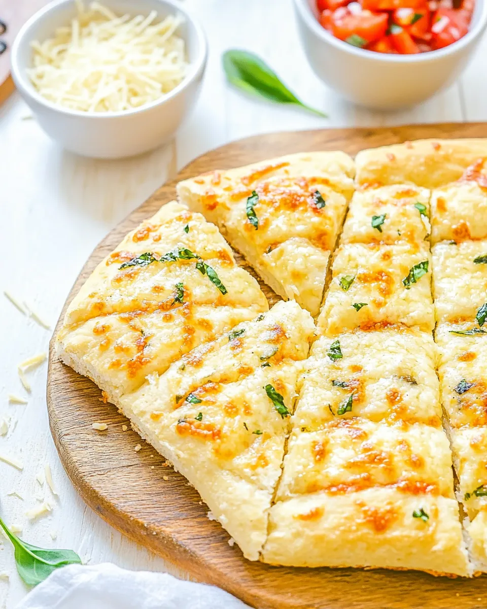 Delicious Cheesy Bread Recipe with Pizza Dough recipe photo