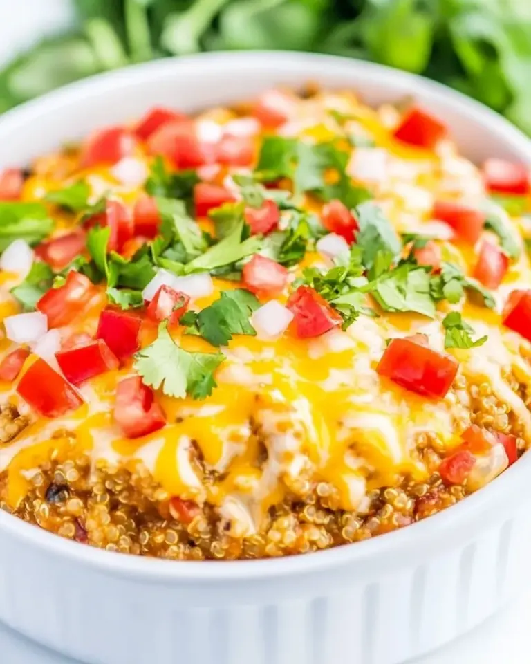 Easy Cheesy Chicken Enchilada Quinoa photo