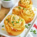Homemade Cheesy Garlic Cruffins photo