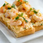 Homemade Cheesy Shrimp Tea Sandwiches (Canaps) image