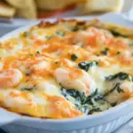 Homemade Cheesy Shrimp and Spinach Dip photo