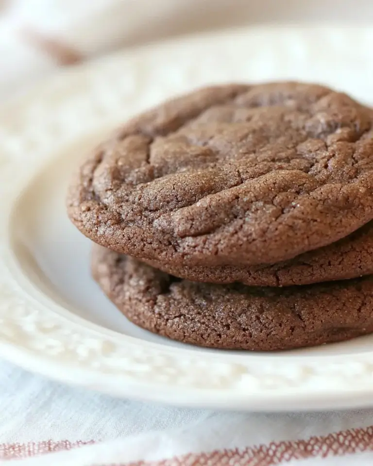 Homemade Chewy Cocoa Mocha Cookies photo