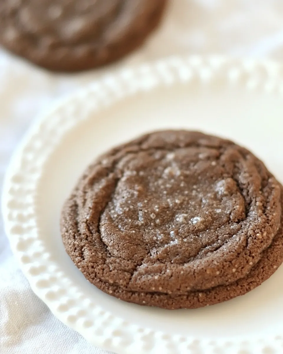 Delicious Chewy Cocoa Mocha Cookies image