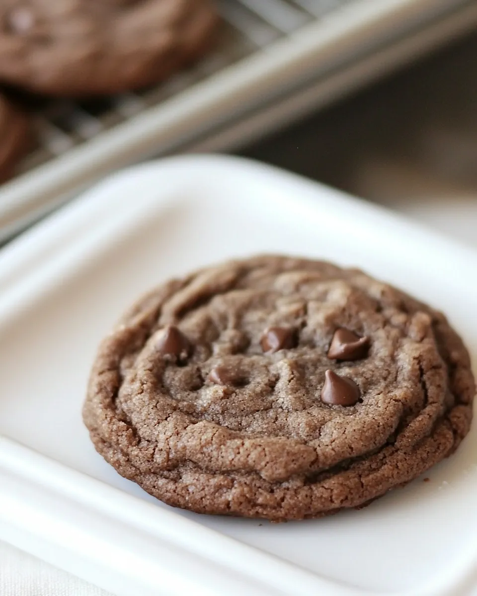 Easy Chewy Cocoa Mocha Cookies recipe photo