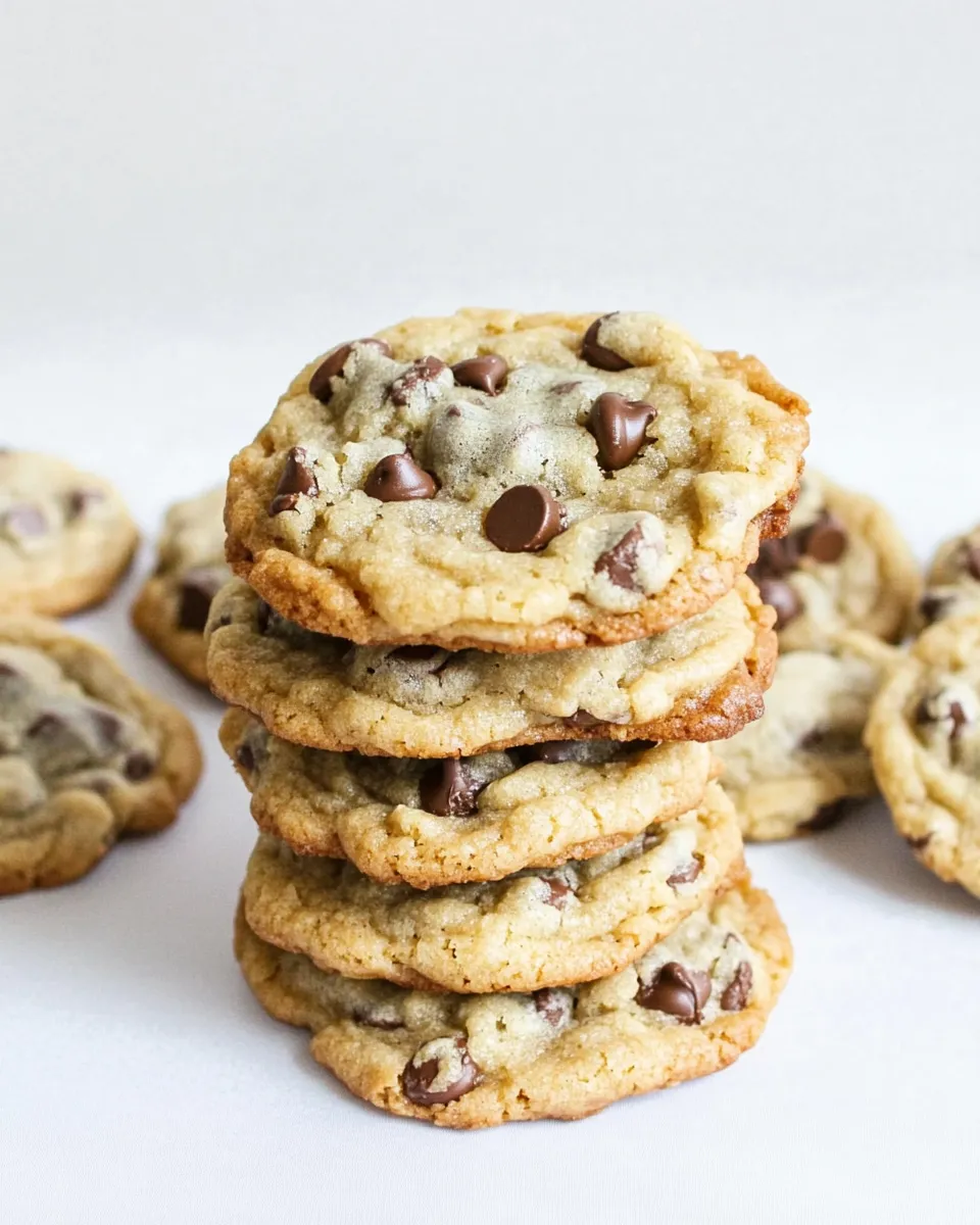 Savory Chewy Potato Chip Chocolate Chip Cookies. shot