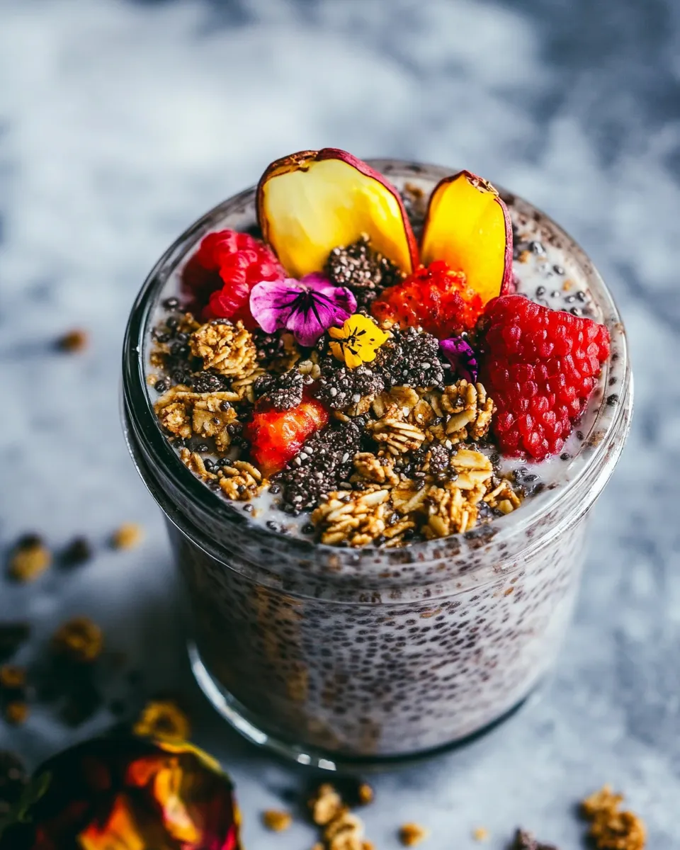 Easy Chia Pudding with Grain Free Granola. image