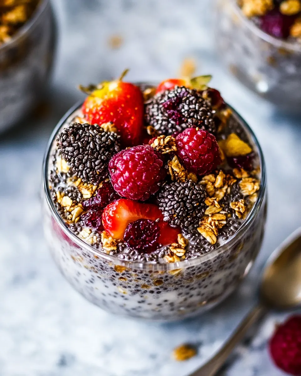 Amazing Chia Pudding with Grain Free Granola. image