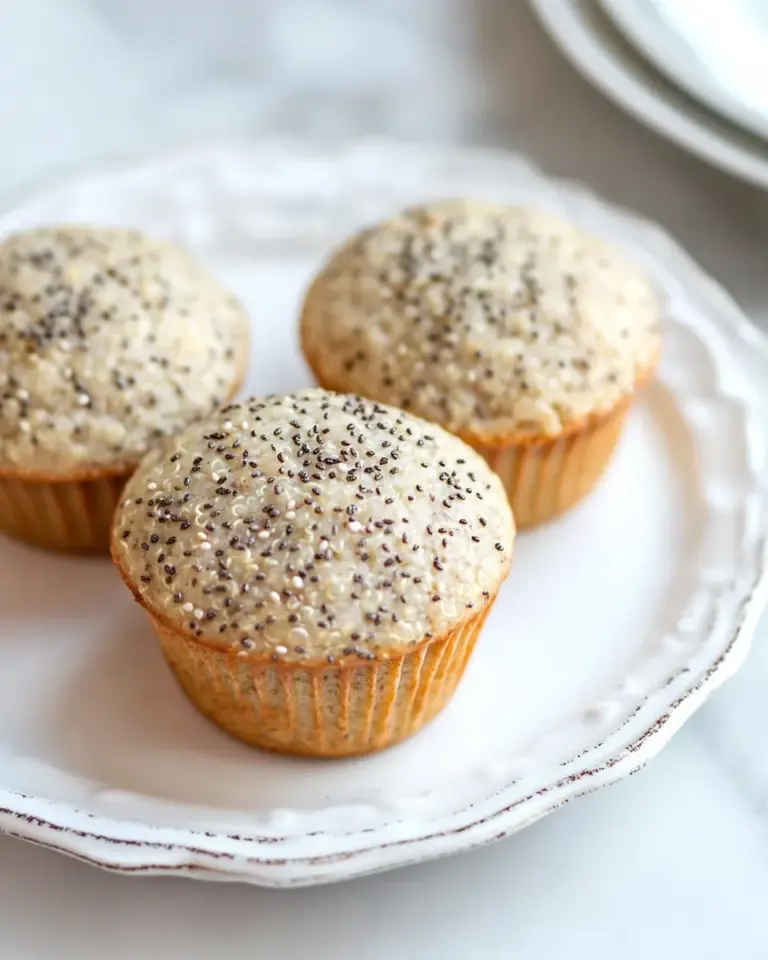 Homemade Chia Seed Quinoa Muffins photo