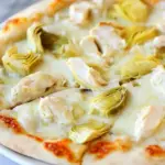 Homemade Chicken Artichoke Pizza Recipe photo