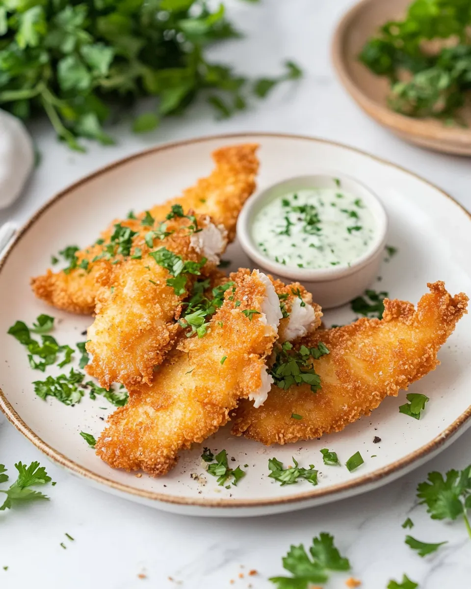 Delicious Chicken Fingers Recipe dish photo