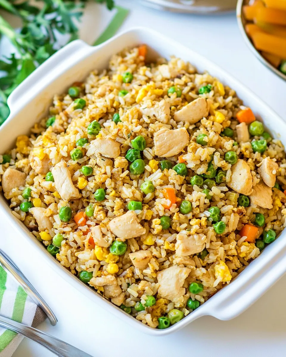 Homemade Chicken Fried Rice photo