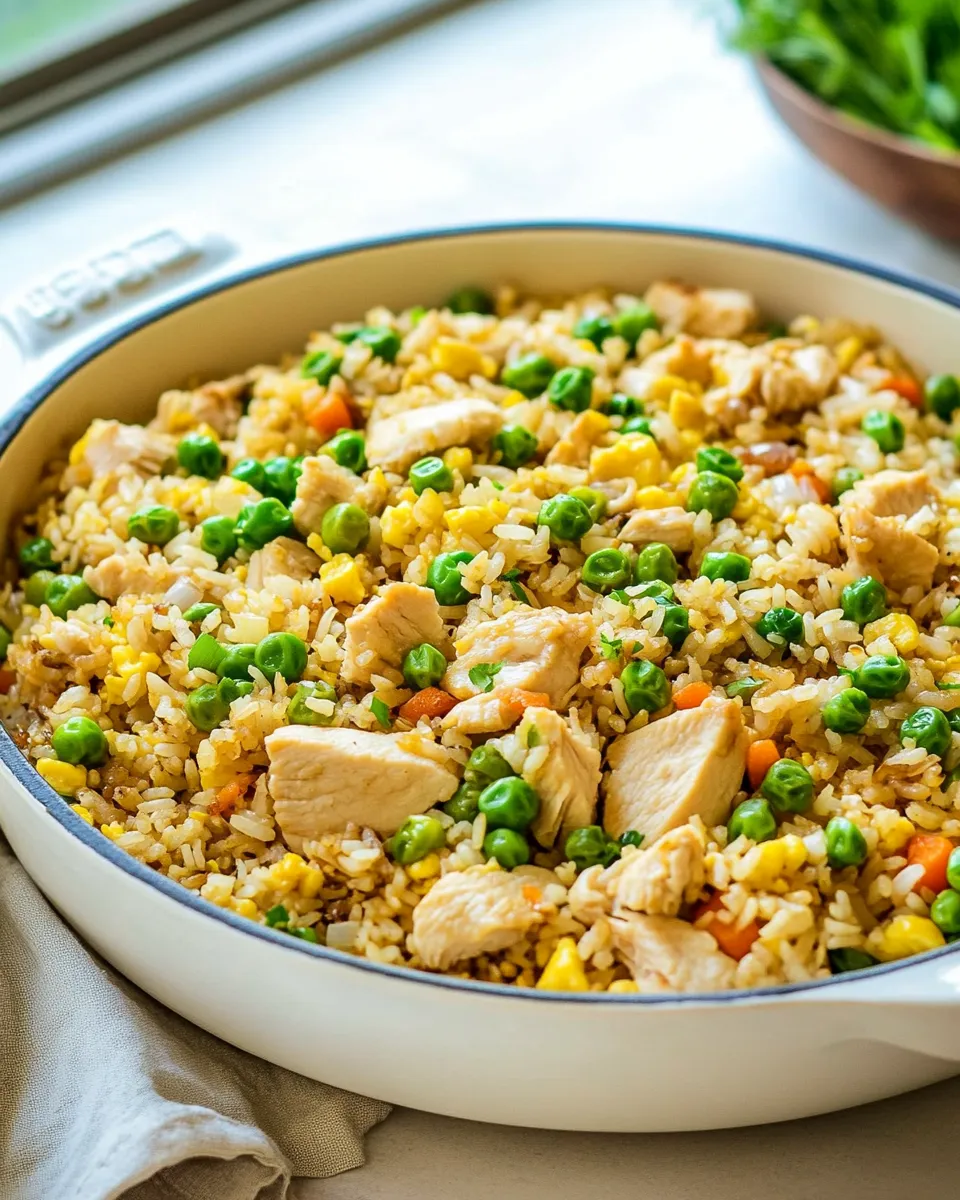 Classic Chicken Fried Rice image