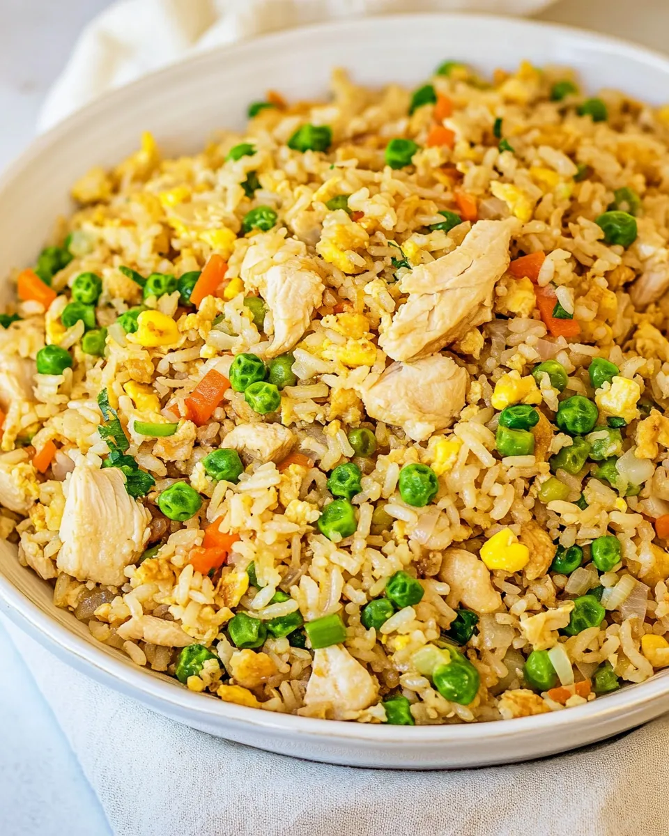 Easy Chicken Fried Rice recipe photo