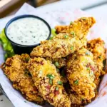 Homemade Chicken Fried Steak Fingers photo