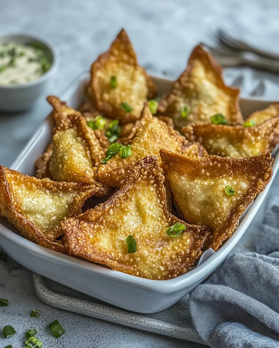 Easy Chicken Fried Wontons photo