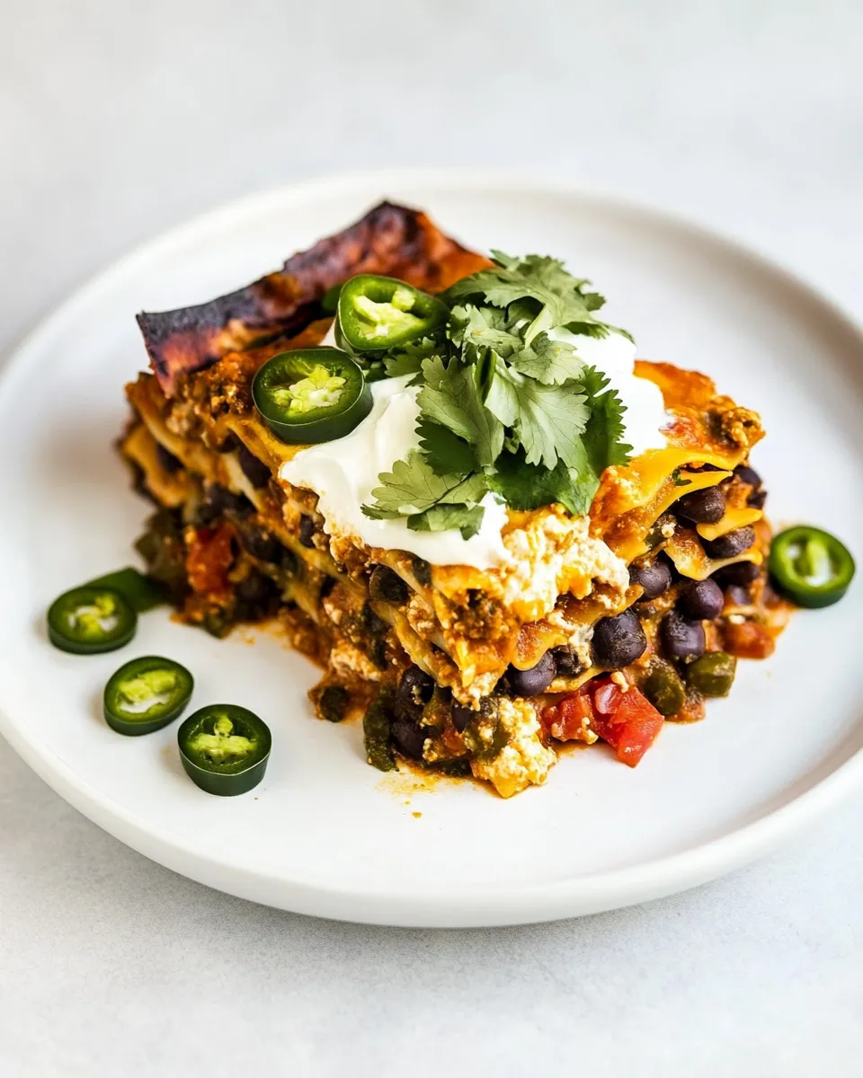 Classic Chicken Mexican Lasagna image