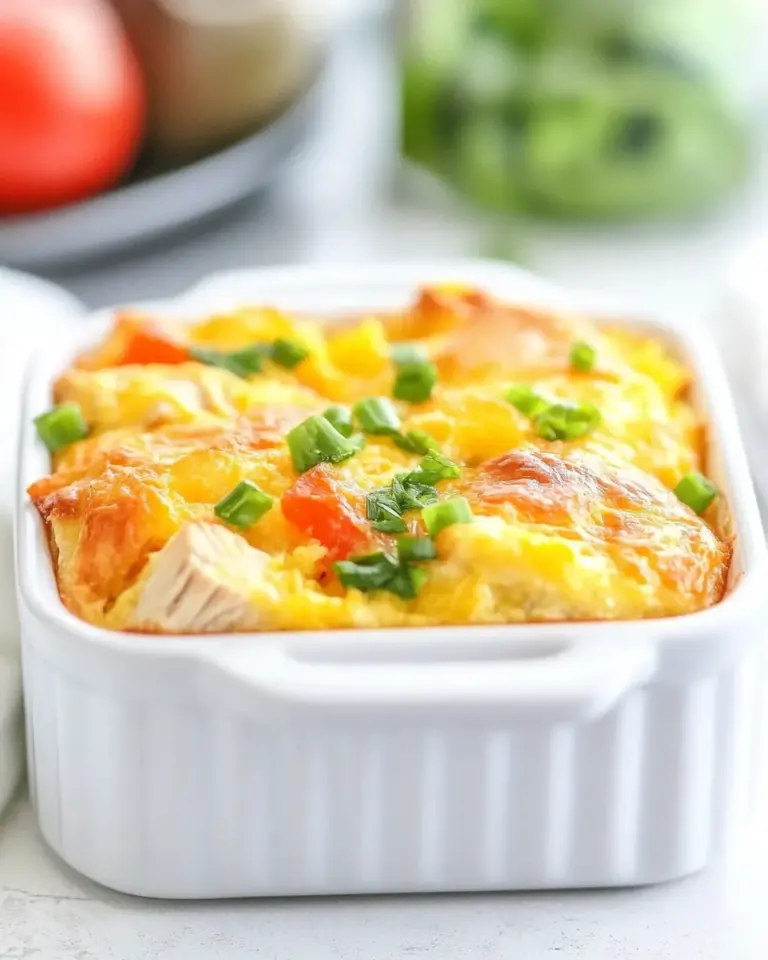 Homemade Chicken Mini Breakfast Casserole photo